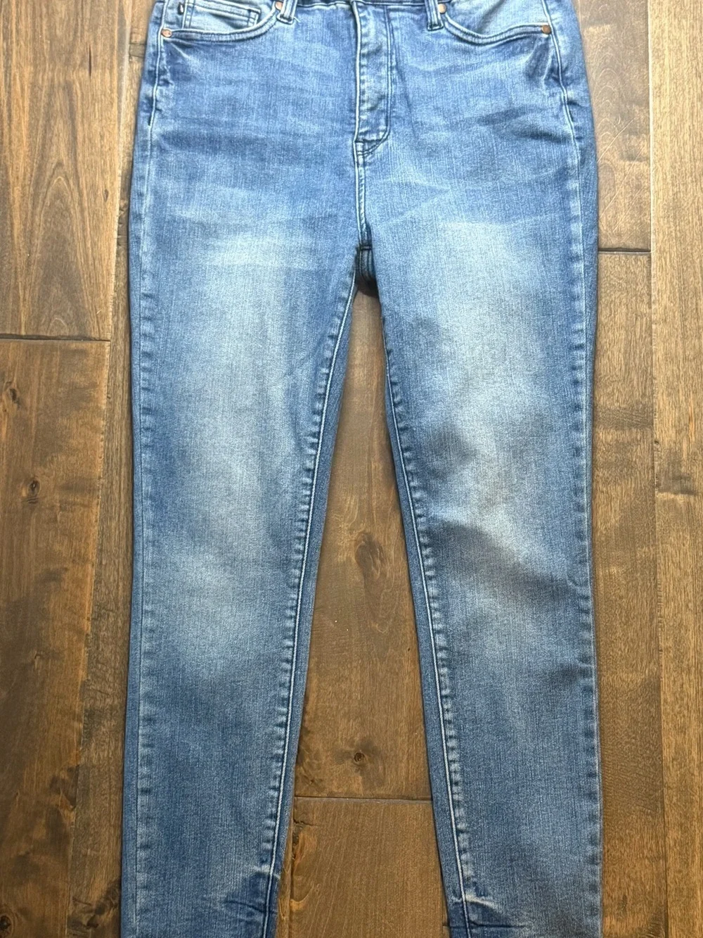 Judy Blue Women’s High Rise Skinny Jeans Light Wash Stretch Denim Size 11/30